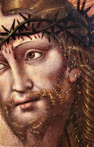 Antiquités - Christ portant la croix - G. P. Rizzoli dit "Giampietrino" (1485-1553)